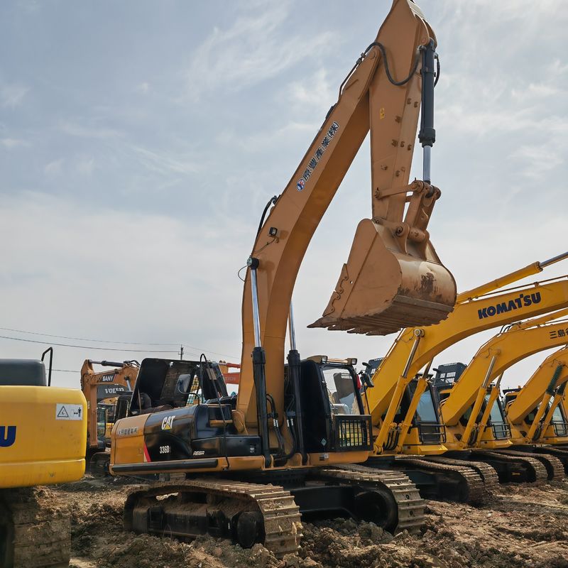 Máquina de escavadeira usada Caterpillar CAT33D 320D / escavadeira usada 30T barata outras máquinas de construção