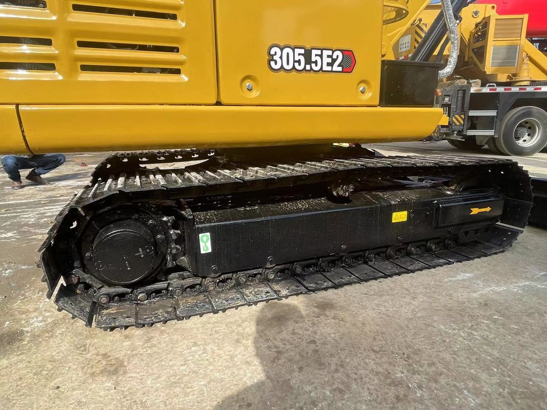 Excavadoras usadas CAT 305.5E preço barato escavadora usada 5T CAT305.5 pontos / máquinas de construção CAT305.5 5T escavadora de segunda mão