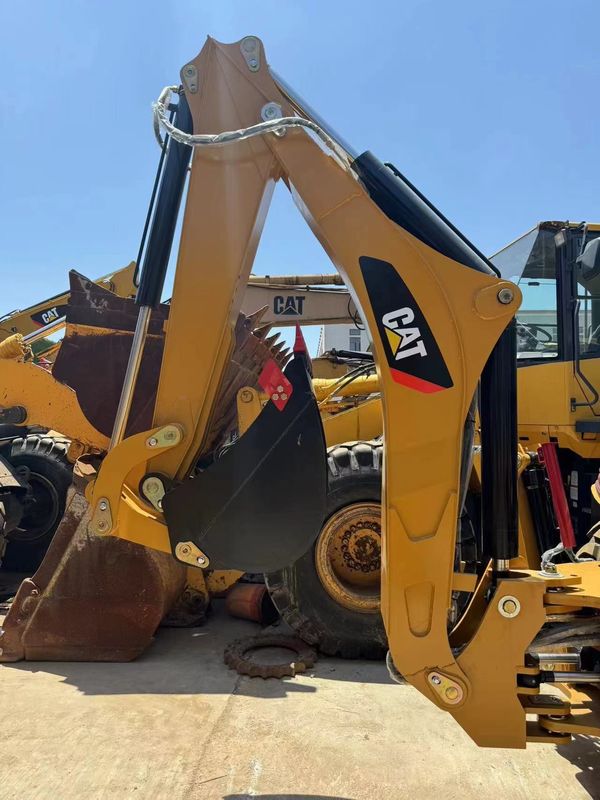 Carregador de retroescavadeira usado Caterpillar CAT420F Carregador de retroescavadeira cat 420f/ japonês de segunda mão motor de retroescavadeiras em boas condições