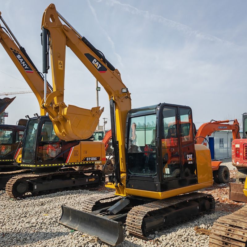 Excavadoras usadas CAT 305.5E 5 toneladas Excavadoras usadas baratas CAT 305.5 Outras máquinas de construção possuem certificado EPA