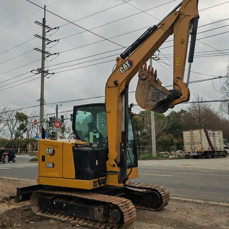 90%NOVO Excavadoras usadas CAT 306 305.5 308E máquinas usadas CAT 306 de engenharia e construção em existência
