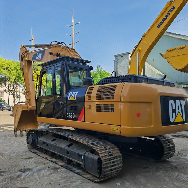 Excavadora crawler usada cat 323d/excavadora usada de boa qualidade cat 323d