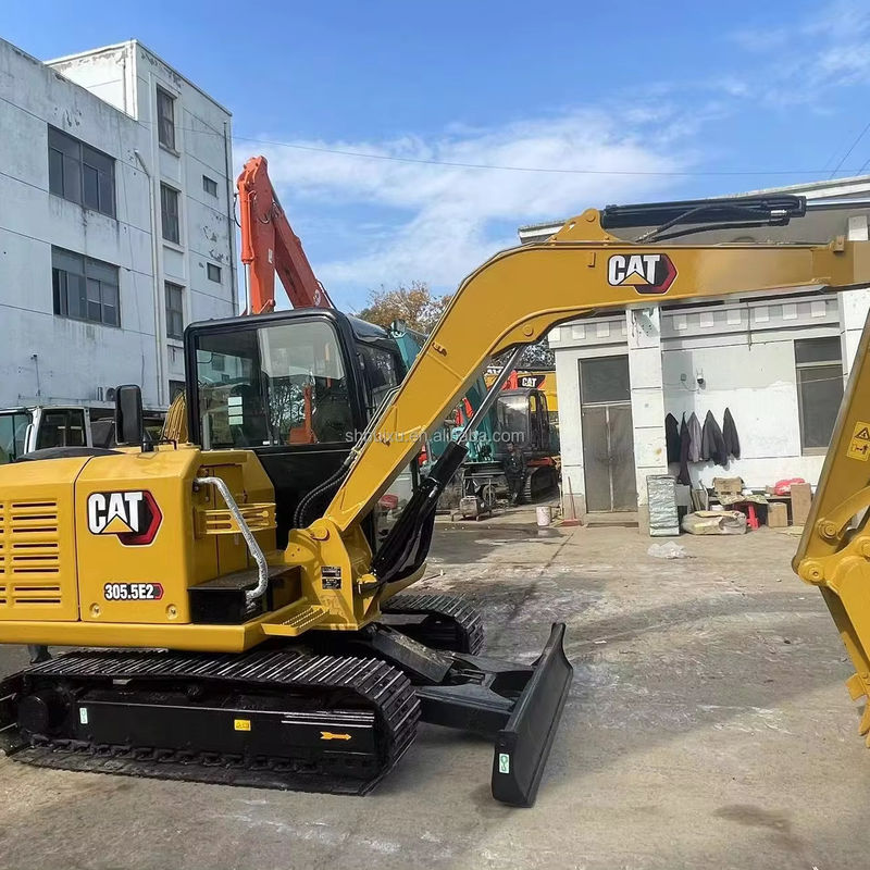 gato usado 305.5e escavadeira rastejador 305e/boa qualidade escavadeira de segunda mão gato 305.5e à venda