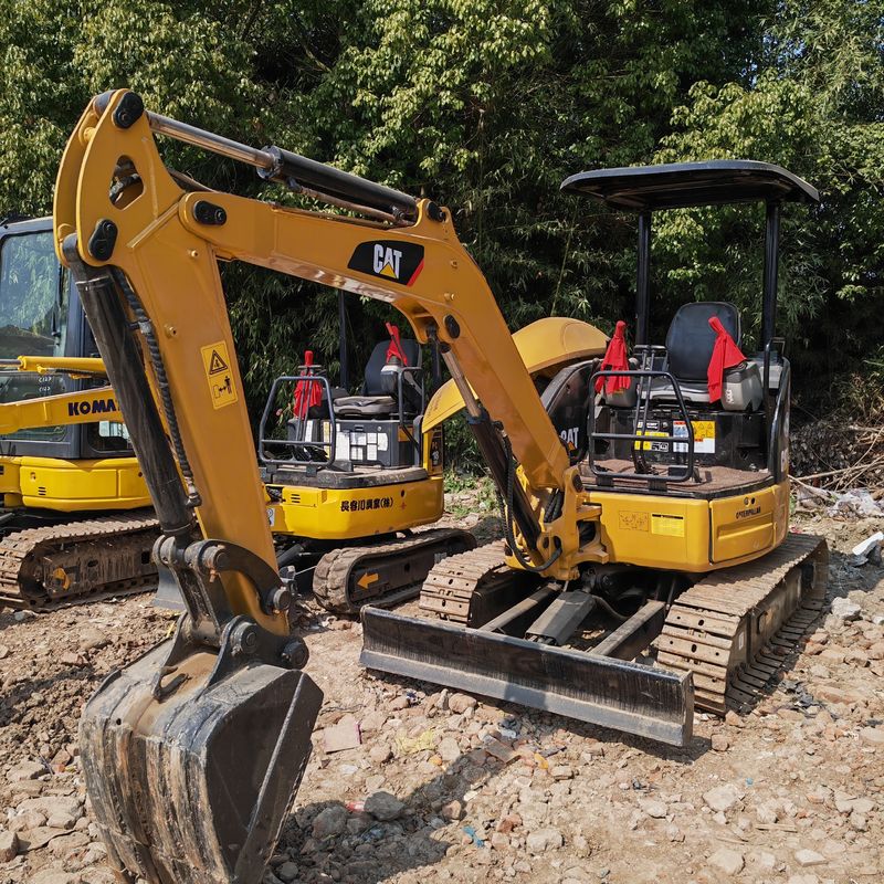 Excavadora mini cat 303 usada / segunda mão motor original cat 303 com preço barato à venda