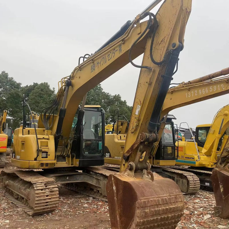 Excavadora de 13 toneladas usada cat 313c/alta potência de escavação