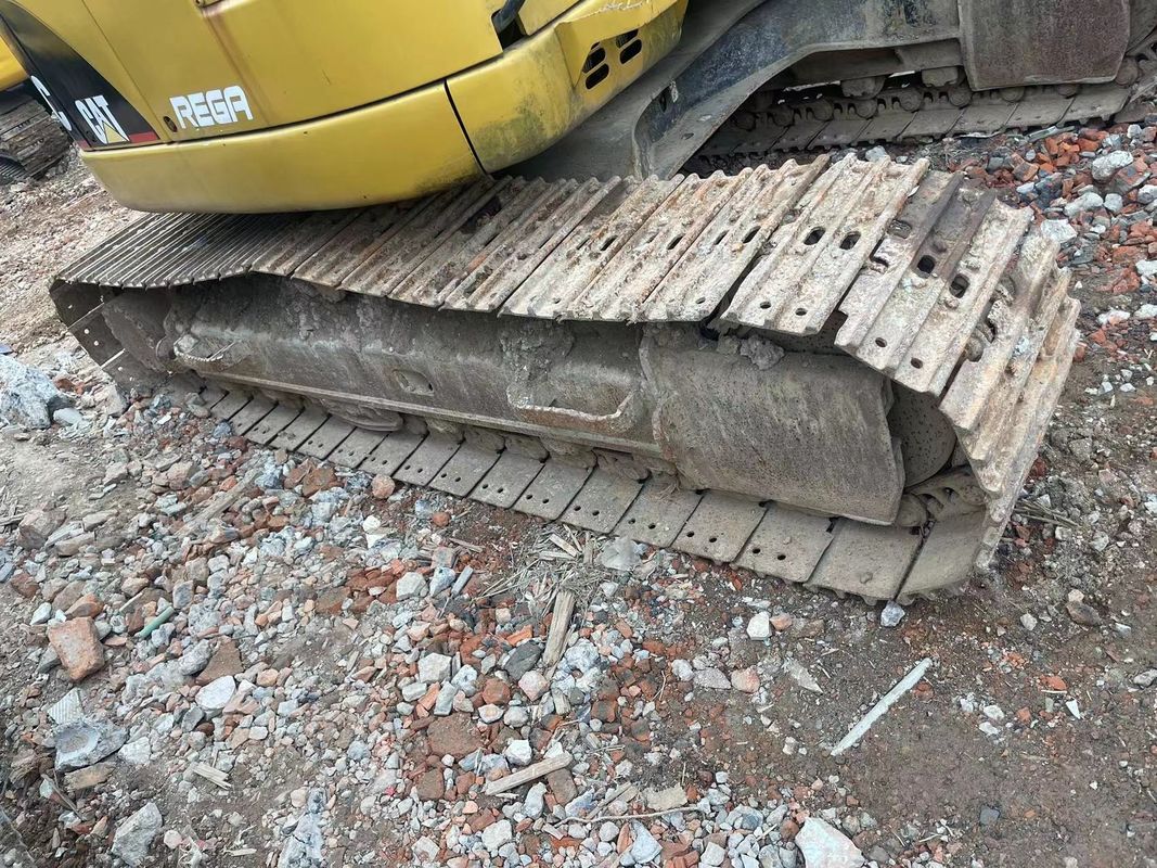 Excavadora de 13 toneladas usada cat 313c/alta potência de escavação