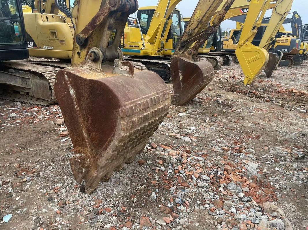 Excavadora de 13 toneladas usada cat 313c/alta potência de escavação