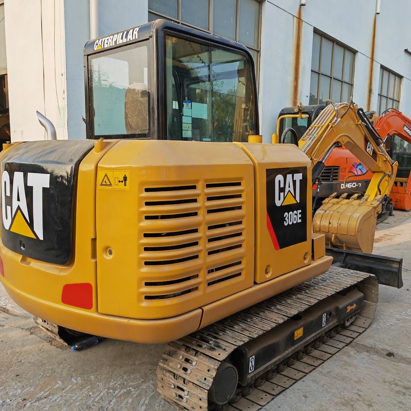 Excavadora hidráulica usada cat 306e /segundo Excavadora manual de alta potência cat 306e à venda