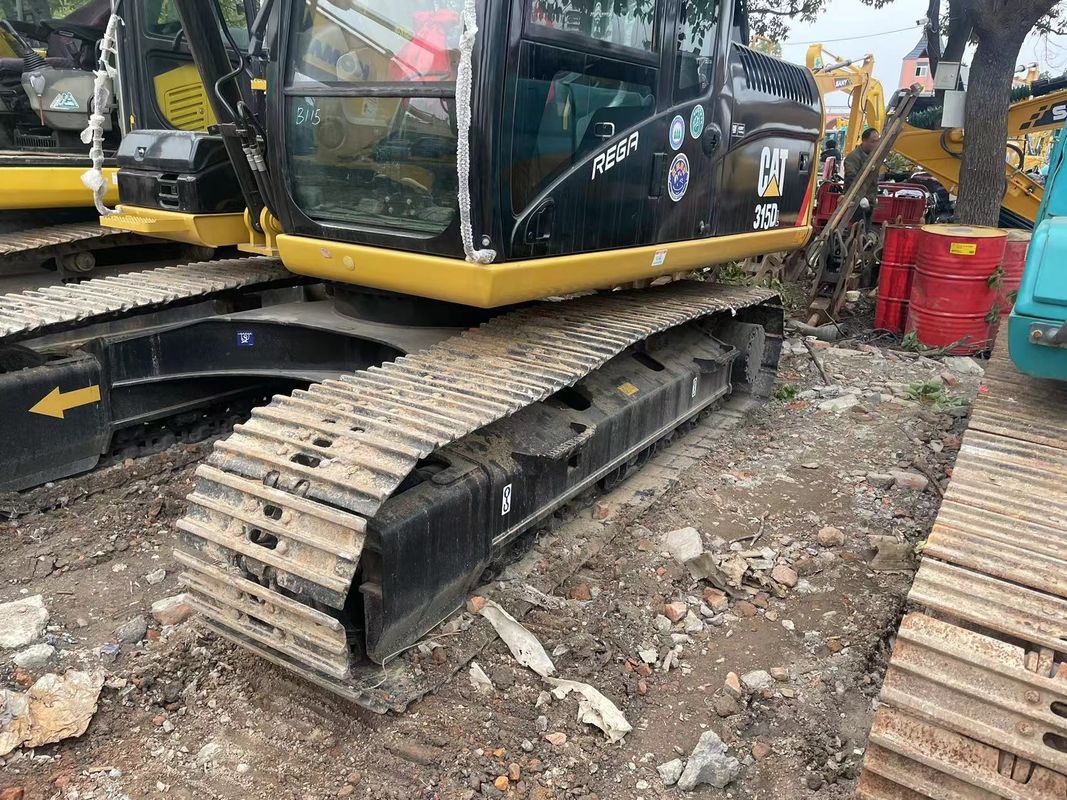 Excavadora usada cat 315d/alta potência de escavação escavadora de segunda mão cat 315d à venda