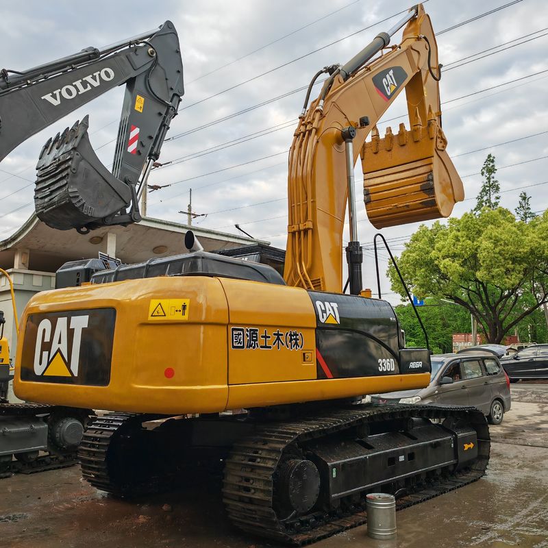 Excavadora usada cat336d/excavadora de alta potência de segunda mão 336d pronta para envio