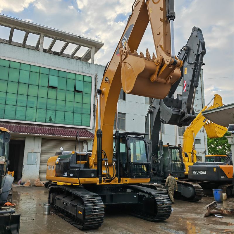 Excavadora usada cat336d/excavadora de alta potência de segunda mão 336d pronta para envio