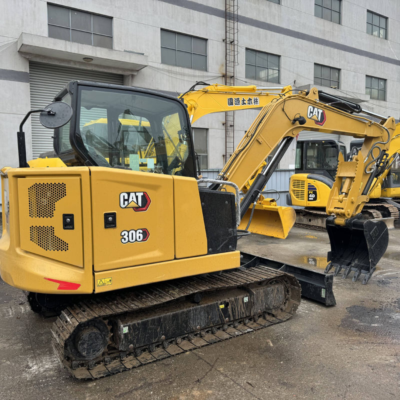 Excavadoras usadas CAT 306 Máquinas de construção de segunda mão Excavadoras escavadoras lagartas CAT 306 Garantia da qualidade para vendas