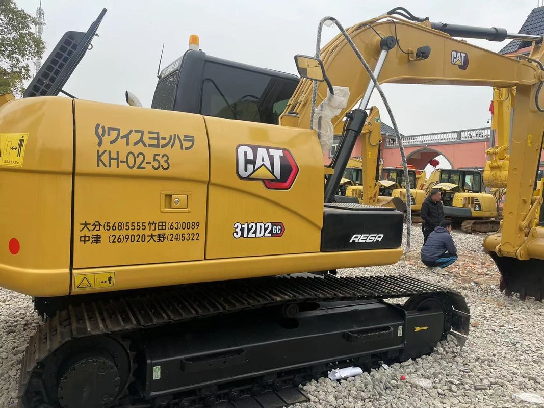 Nova chegada escavadeira usada cat312d/segundo mão de alta potência de escavação usada cat 312d para venda