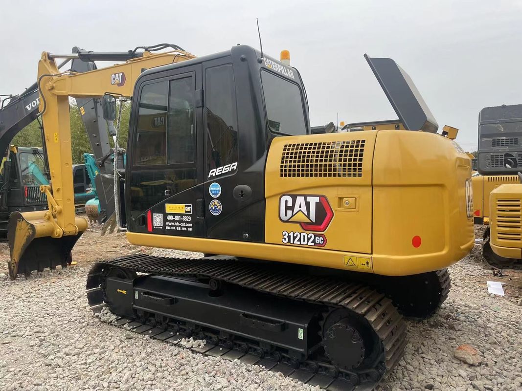 Nova chegada escavadeira usada cat312d/segundo mão de alta potência de escavação usada cat 312d para venda