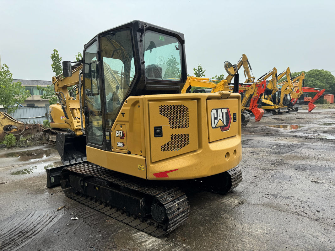 99%NOVO Japão mini de alta qualidade usado novo gato 306 escavadeira 2023 escavadeira em boas condições 6 TON