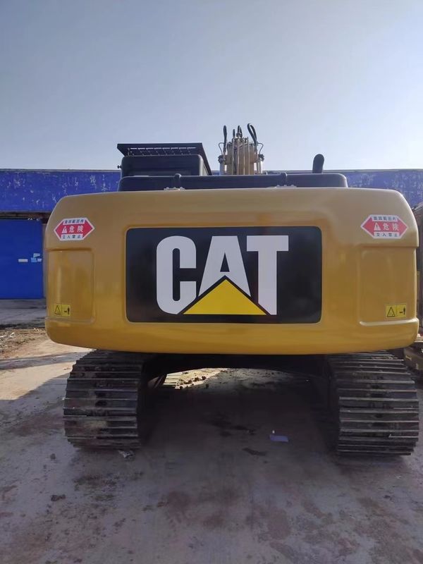 Excavadora usada de 20 toneladas cat 320d /motor de alta potência de segunda mão cat 320d