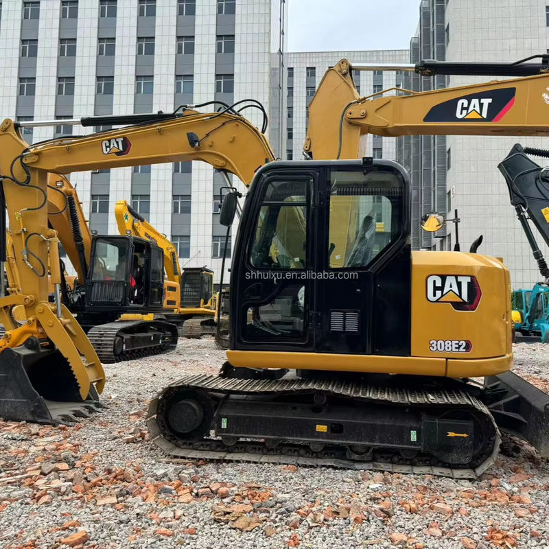 Excavadoras chinesas baratas CAT 308E excavadora original japonesa máquinas de excavatória eletrodomésticos CAT308E equipamento de braço