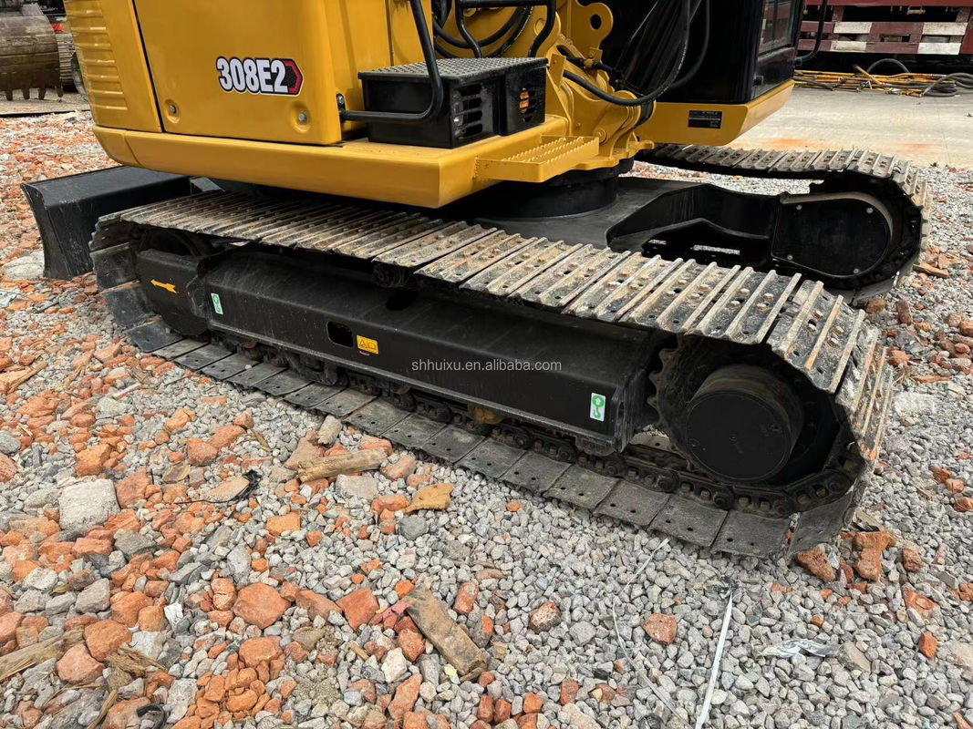 cor amarela motor de alta potência usado cat308e escavadeira usada cat cat308e de segunda mão