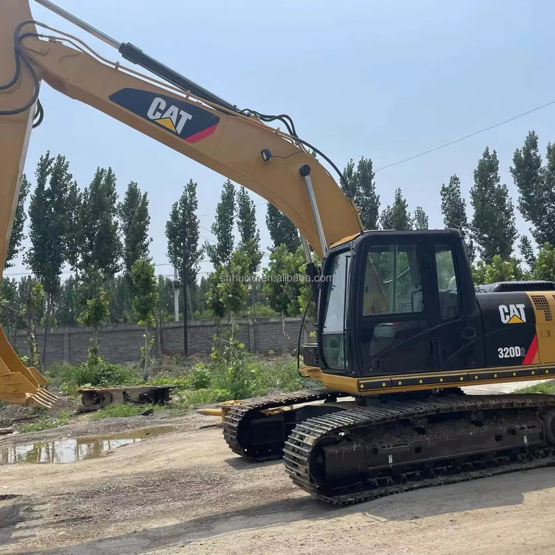pintura original usada excavadora cat 320d na china shanghai segunda mão cat 320d para venda