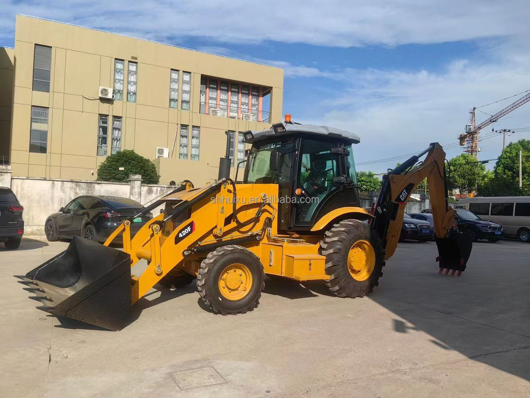 Máquinas de construção usadas cat 420f/ tinta original preço barato cat 420f para venda