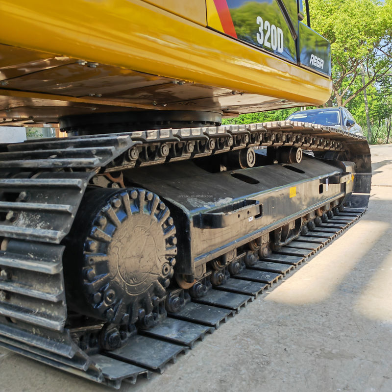 Excavadora usada de 20 toneladas cat320d/de segunda mão de alta qualidade excavadora de raspador cat320d com curto horário de trabalho para venda