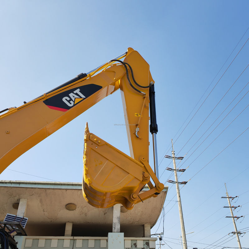 Excavadora usada de 20 toneladas cat320d/de segunda mão de alta qualidade excavadora de raspador cat320d com curto horário de trabalho para venda