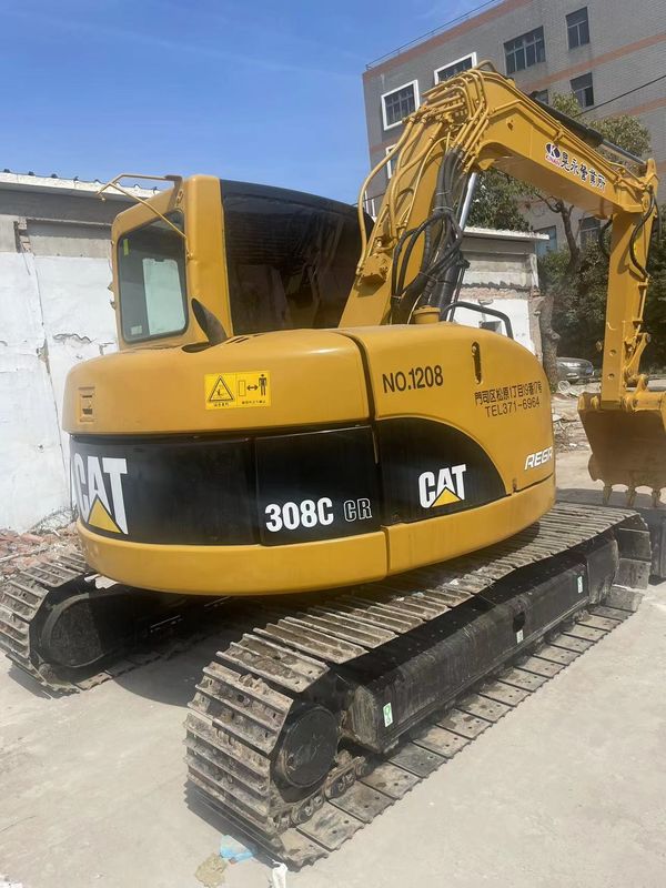 8 TONAS DE EXCAVAÇÃO DE ROLA USADA CAT 308C CAT 308C de segunda mão COLOR ORIGINAL