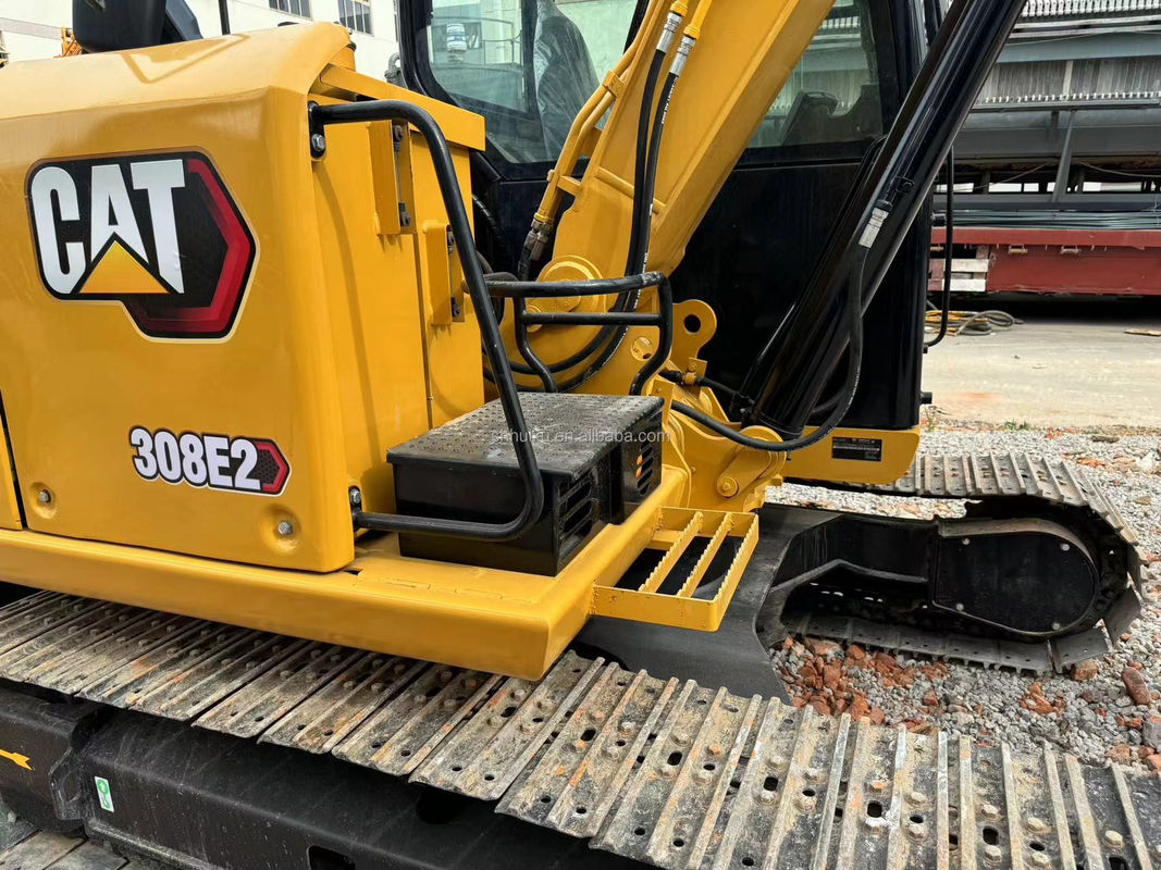 Excavadora usada CAT308E 308E2 Mini hidráulica barata Excavadora usada CAT308E usada CAT308 com boa qualidade