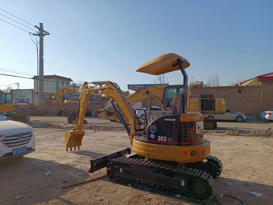 EPA mini escavadeira usada 1 tonelada 3 toneladas 5 toneladas CAT301,7 CAT303 CAT303E CAT305 Máquina de escavação mini barata usada CAT303