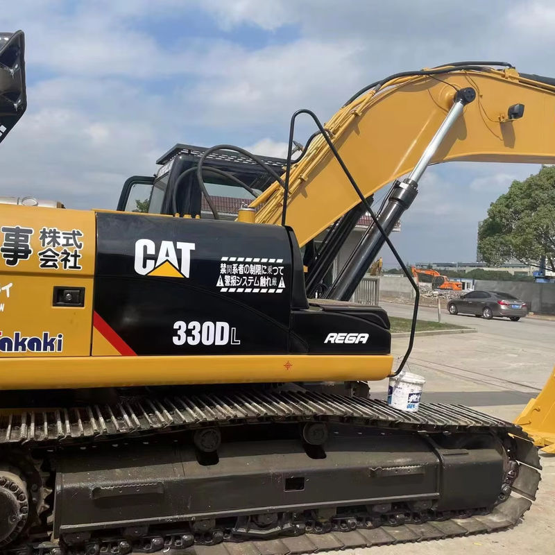 1.54m3 Capacidade do balde Original CAT330DL Excavadora de gatos usada Excavadora de gatos 30,15 toneladas