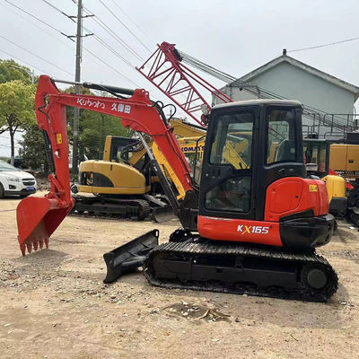 Mini escavadeira Kubota165 Usada origem japonesa preço barato/escavadeira hidráulica de segunda mão Kubota165 Alta qualidade