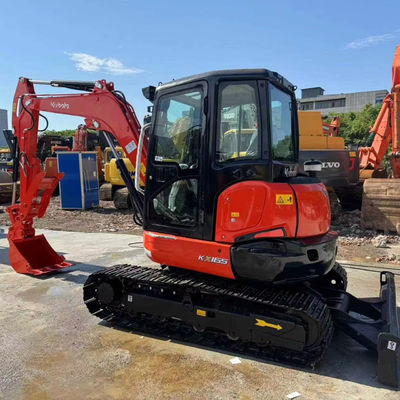 6500kg Máquinas de construção mini usadas Kubota Kx165 Lojas de vestuário