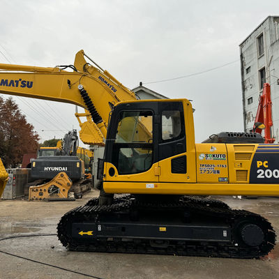 20 toneladas de cor original Excavadora Komatsu Pc200 Excavadora de construção