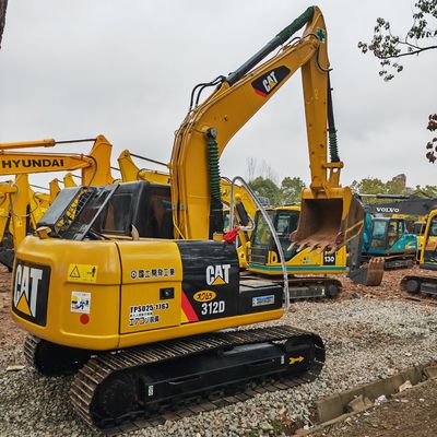 Certificado EPA Japão mini máquina de escavadeira usada Caterpillar CAT312D 320D 330D máquina de escavadeira de segunda mão